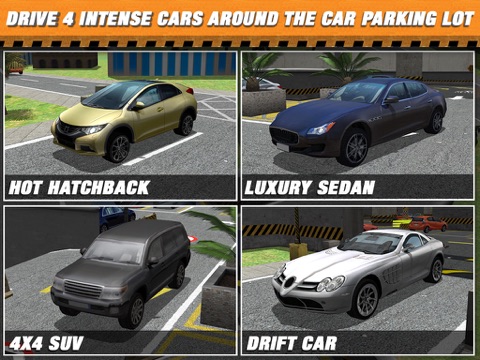 Screenshots of Multi Level 2 Car Parking Simulator Game - Real Life Driving Test Run Sim Racing Games for iPad