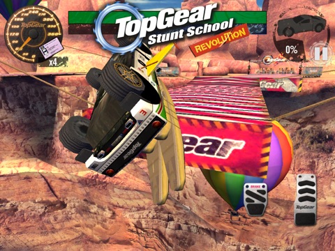 Screenshots of Top Gear: Stunt School Revolution for iPad