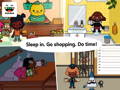 Screenshots of Toca Life: Town for iPad