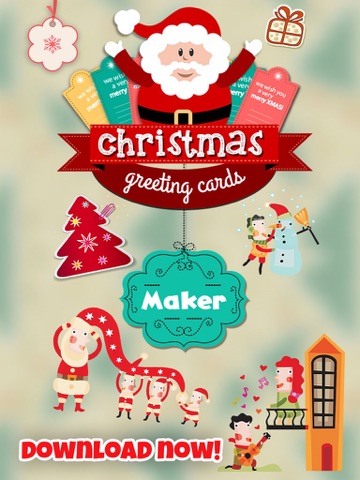 クリスマスグリーティングカードメーカー - 無料グリーティングカードのおすすめ画像4