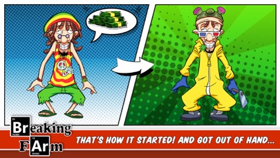 Screenshots of Breaking Farm: The best grow marijuana sim with weed and bad pot for iPhone