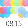 Bunte-Punkte-Uhr - Zeitkügelchen –