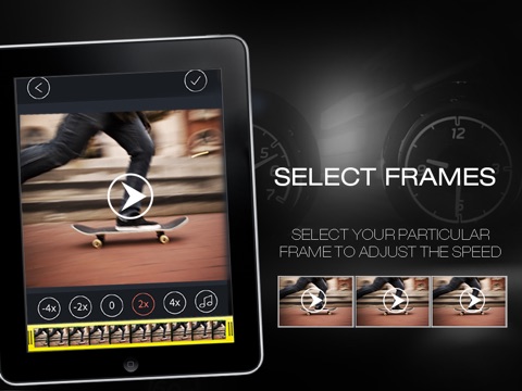 Screenshots of SpeedPro - Make Slow and fast motion video for iPad
