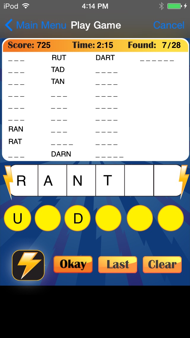 Word Zapper screenshot1