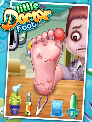 足の医者 - 子供のゲームのおすすめ画像1