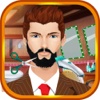 Crazy David's Celebrity Beard Shaving Salon, Dress up & Beard Booth games for girls