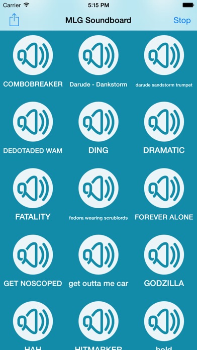 Screenshots of Illuminati MLG Soundboard Free - The Best Sound Board of MLG Sounds for iPhone