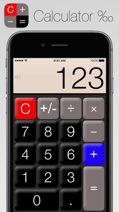 Screenshots of Calculator‰ for iPhone