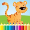 Animal Coloring Book - Drawing for kid free game, Paint and color games HD for good kid kid pix games 