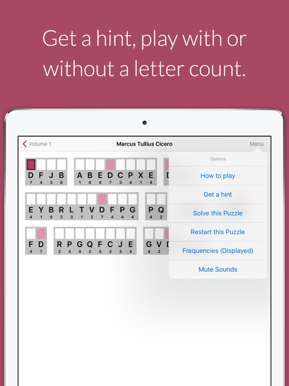 Roulette cryptogram