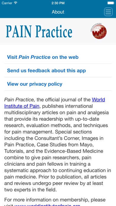 Pain Practice screenshot1