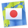 Rising Sun Map - Discovering Japan