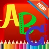 Alphabet Coloring Book for kids age 1-10: Games free for learn to use finger to drawing or coloring abc letter with each coloring pages pumpkin coloring pages 