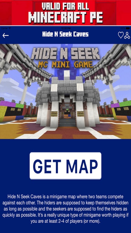 Hide and Seek MAPS for MINECRAFT PE ( Pocket Edition ) - Download The Best  Maps Now ( Free )! by Vadim Vasiliev