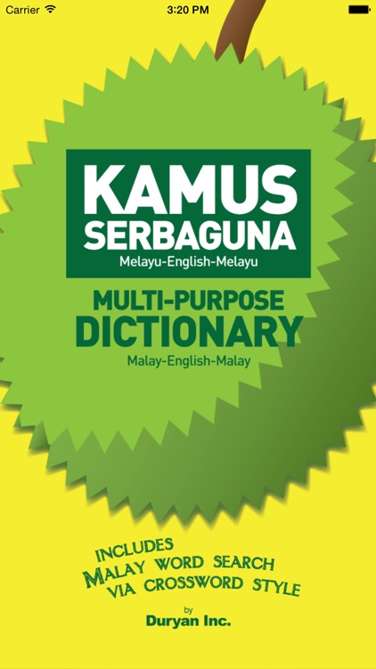 Kamus bahasa melayu english