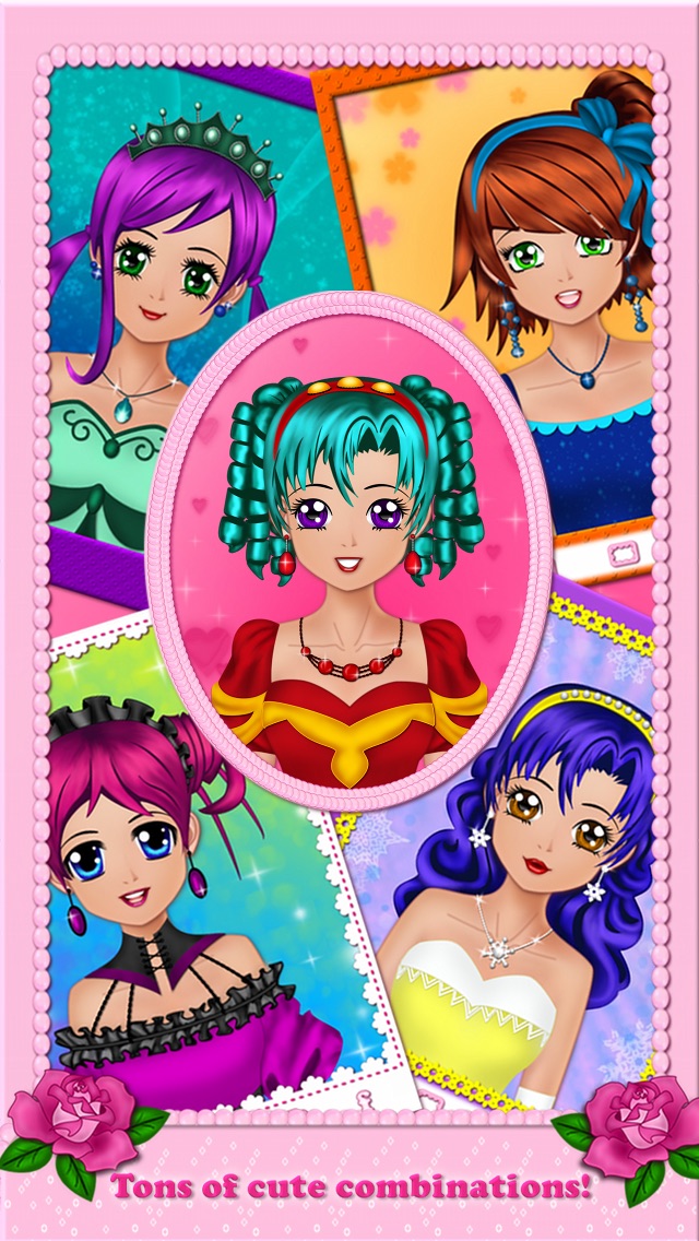 Screenshots of Make Up Makeover Dress Up Star Model Popstar Girl Beauty Salon - free educational makeup games for girls loving fashion in anime style for iPhone