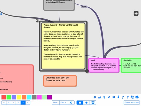 Скриншот из Trout (Mind Mapping)