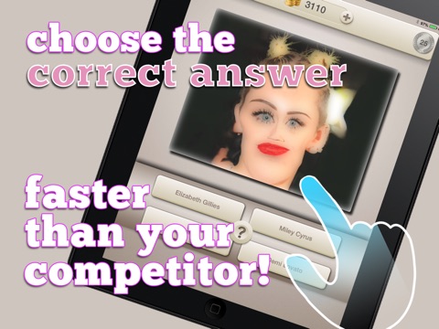 Screenshots of Cartoon Celebrity Photo Quiz: Guess The Celeb & Win! for iPad