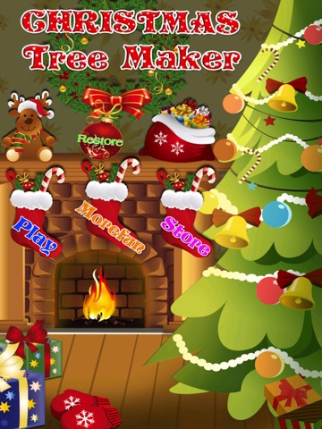 クリスマス ツリーのメーカー - 無料クリスマス ゲームのおすすめ画像1