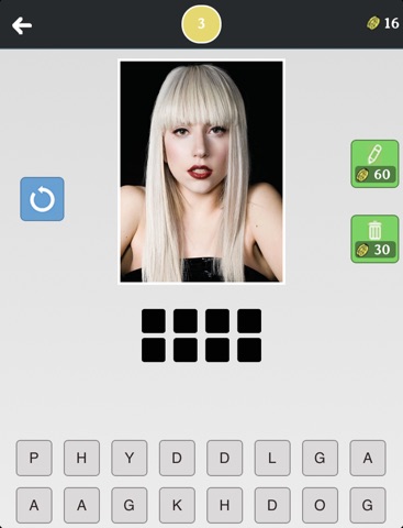 Screenshots of Singer Quiz - Find who is the music celebrity! for iPad