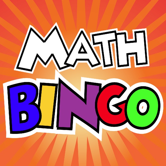 Image result for math bingo