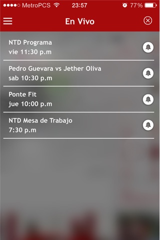 TUDN MX screenshot