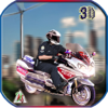 Kamran Shahzad - Flying Motorcycle – Real Police Pilot Helicopter artwork