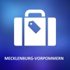 Mecklenburg-Vorpommern Detailed Offline Map mecklenburg vorpommern flag 