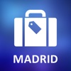 Madrid, Spain Detailed Offline Map madrid spain tourism 