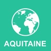 Aquitaine, France Offline Map : For Travel history of aquitaine france 