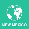 New Mexico, USA Offline Map : For Travel mexico vs usa 2015 