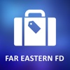 Far Eastern FD, Russia Detailed Offline Map far eastern russia 