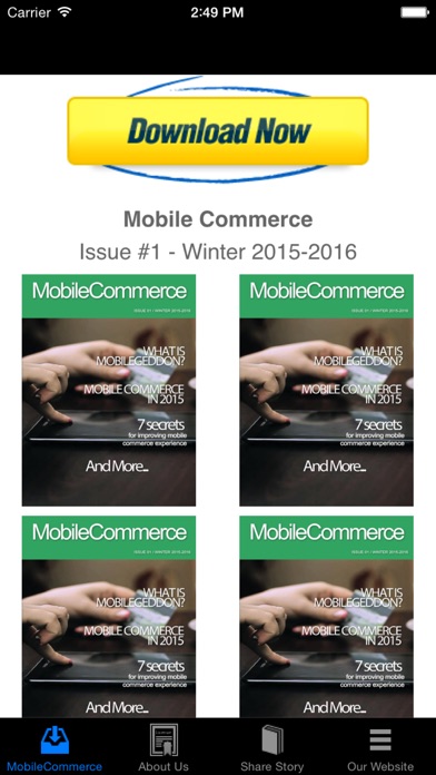 Mobile Commerce screenshot1
