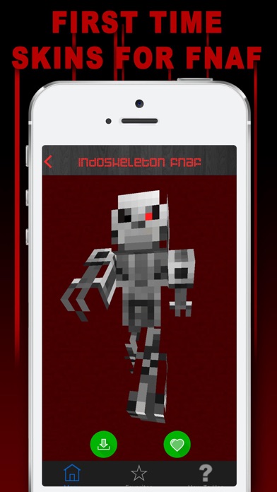 Screenshots of Free Skins for Minecraft PE (Pocket Edition)- Newest Skin for FNAF for iPhone