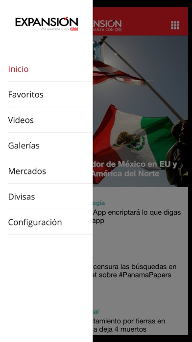 Captura de pantalla del iPhone 1