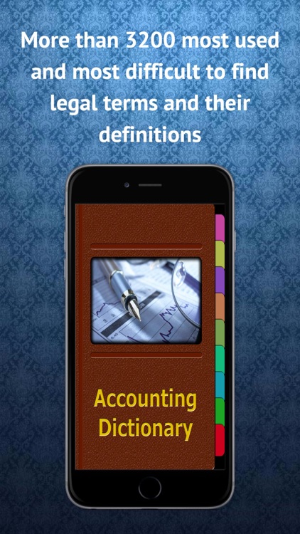 What are the most important accounting terms?