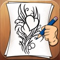 Learning To Draw Tattoo and Mehndi icon