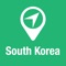 BigGuide South Korea Map + Ultimate Tourist Guide and Offline Voice Navigator