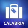 Calabria, Italy Detailed Offline Map towns in calabria italy 