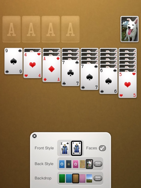 Screenshots of ⋆Solitaire for iPad