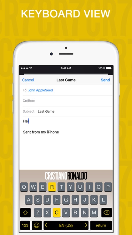 Cristiano Ronaldo Keyboard by KIBO Mobile Tech LTD
