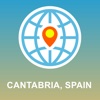 Cantabria, Spain Map - Offline Map, POI, GPS, Directions andalucia spain map 