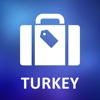 Turkey Detailed Offline Map central anatolia turkey map 