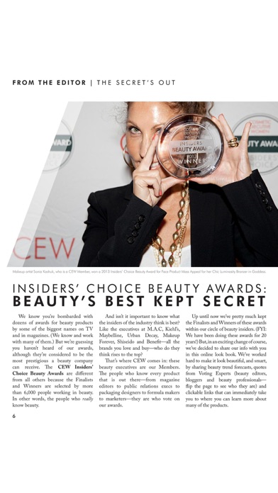 CEW Beauty Awards Ins... screenshot1