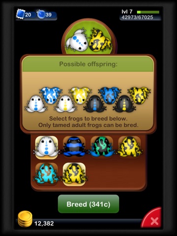 Screenshots of Pocket Frogs - Free pet farming for iPad
