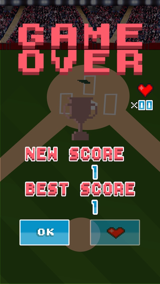 Screenshots of A Tiny Baseball Player - Free 8-Bit Retro Pixel Baseball for iPhone