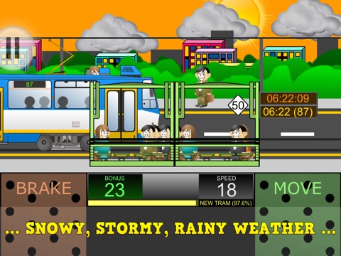 Скачать Tram Simulator 2D Premium - City Train Driver - Virtual Pocket Rail Driving Game
