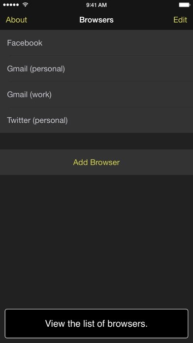 iPhone Screenshot 1