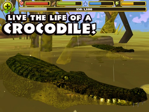 Wildlife Simulator: Crocodile на iPad