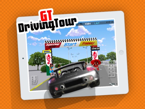GT Driving Tour - Retro Arcade Car Racing Gameのおすすめ画像1